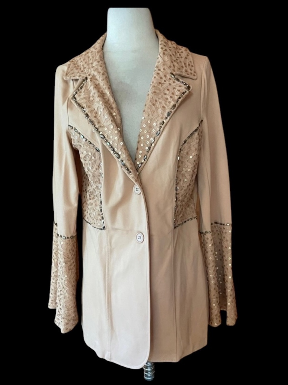 NWOT Venus Sequin & Beaded Blazer‎